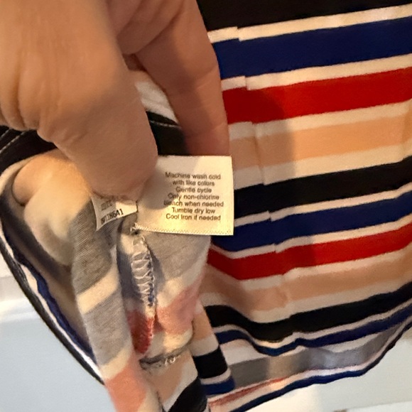 Lane Bryant Multicolor Striped Off-Shoulder Dress - Picture 8 of 8